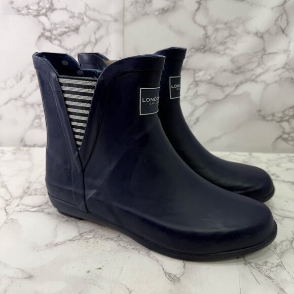 LONDON FOG Women's Piccadilly Rain Boot Size 6 # Box M472 - Picture 6 of 8